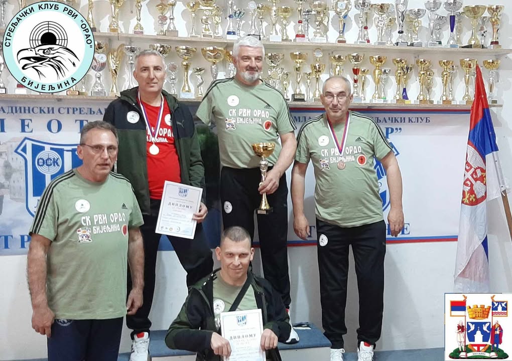 Streljački klub RVI „Orao“ dominirao na takmičenju u Trebinju
