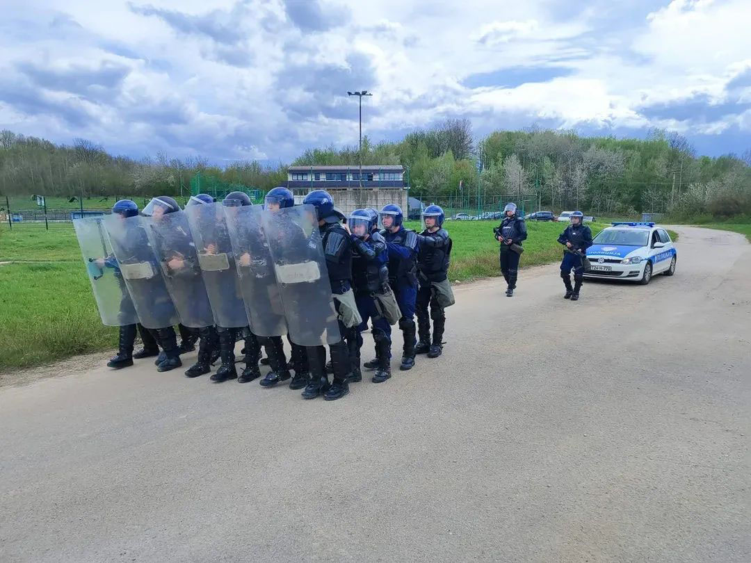 U Zalužanima održana vježba "Kontrola masa" (FOTO)