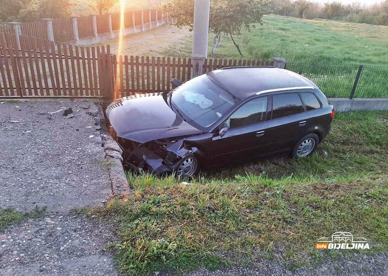 Nezgoda kod Bijeljine, teško povrijeđen vozač