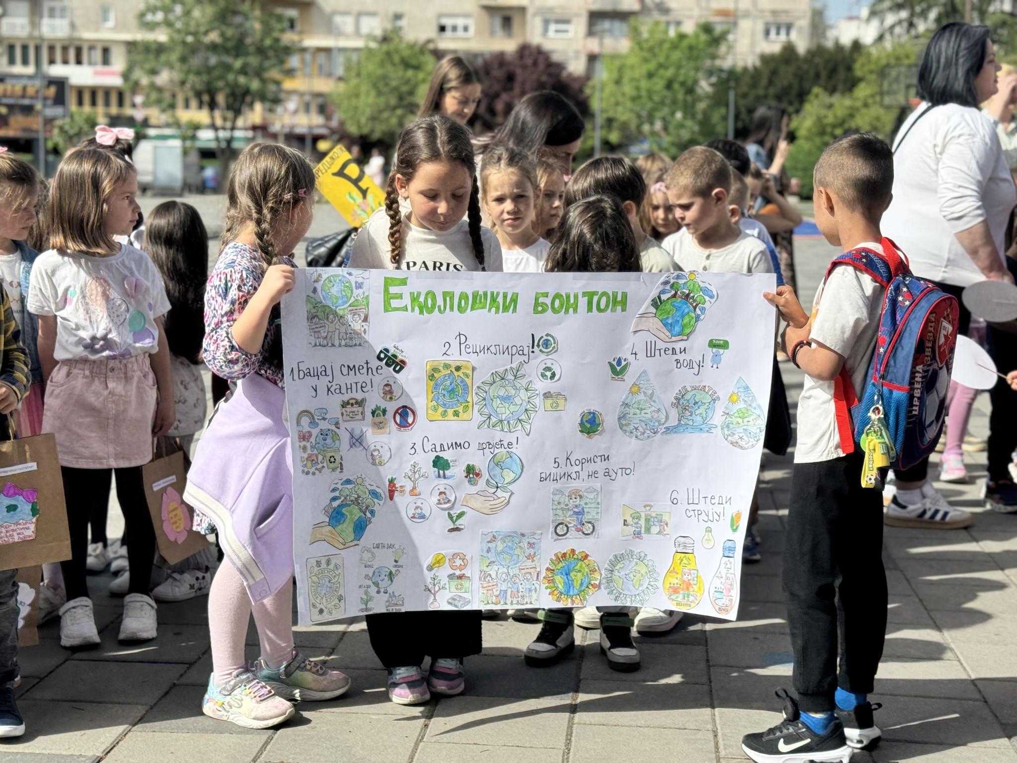 Najmlađi Bijeljinci obilježili Dan planete Zemlje kroz igru i znanje