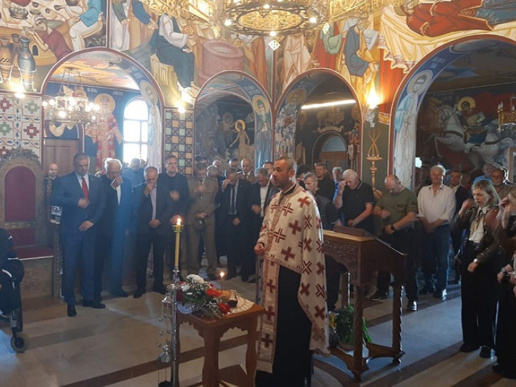 Parastos ubijenima u koloni JNA u Dobrovoljačkoj ulici u Sarajevu