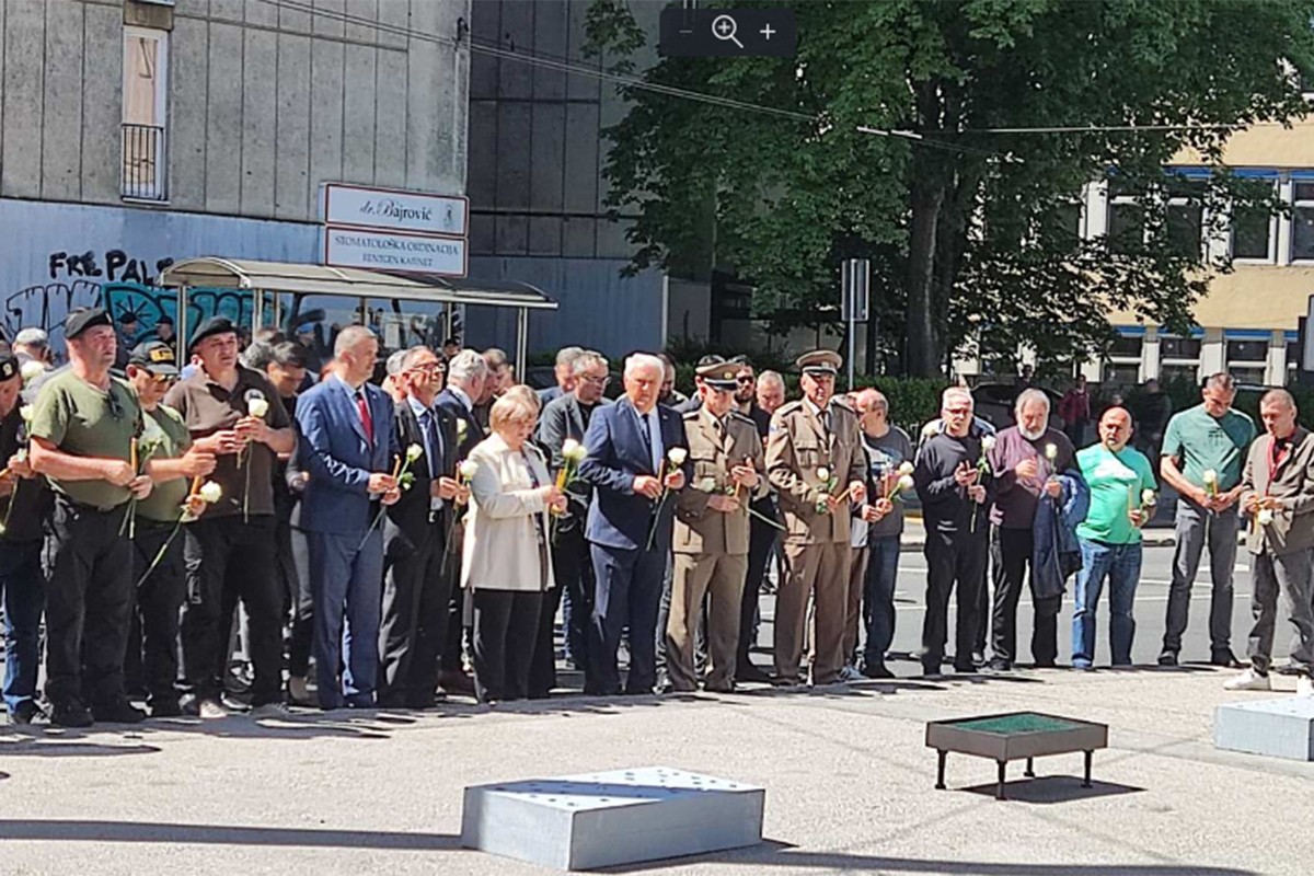 Obilježena 33 godišnjica napada na kolonu JNA u bivšoj Dobrovoljačkoj ulici u Sarajevu