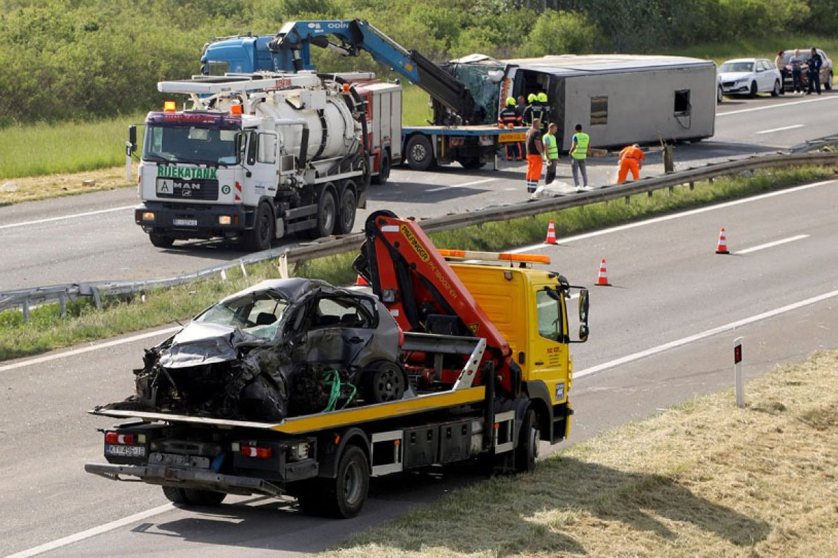 Obojici vozača koji su izazvali nesreću na autoputu u Hrvatskoj određen pritvor