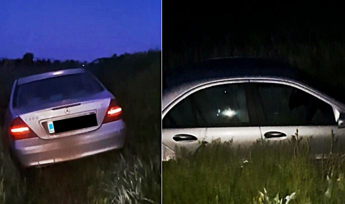 Filmska potjera u Bijeljini: Vozač "mrtav" pijan izazvao 3 nesreće, pa sletio sa puta i završio u njivi
