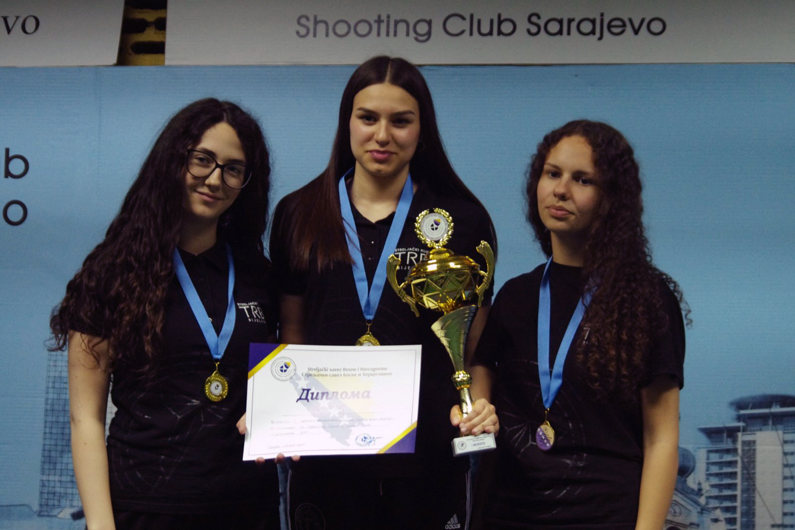 Članice Streljačkog kluba "TRB" iz Bijeljine seniorski prvaci BiH