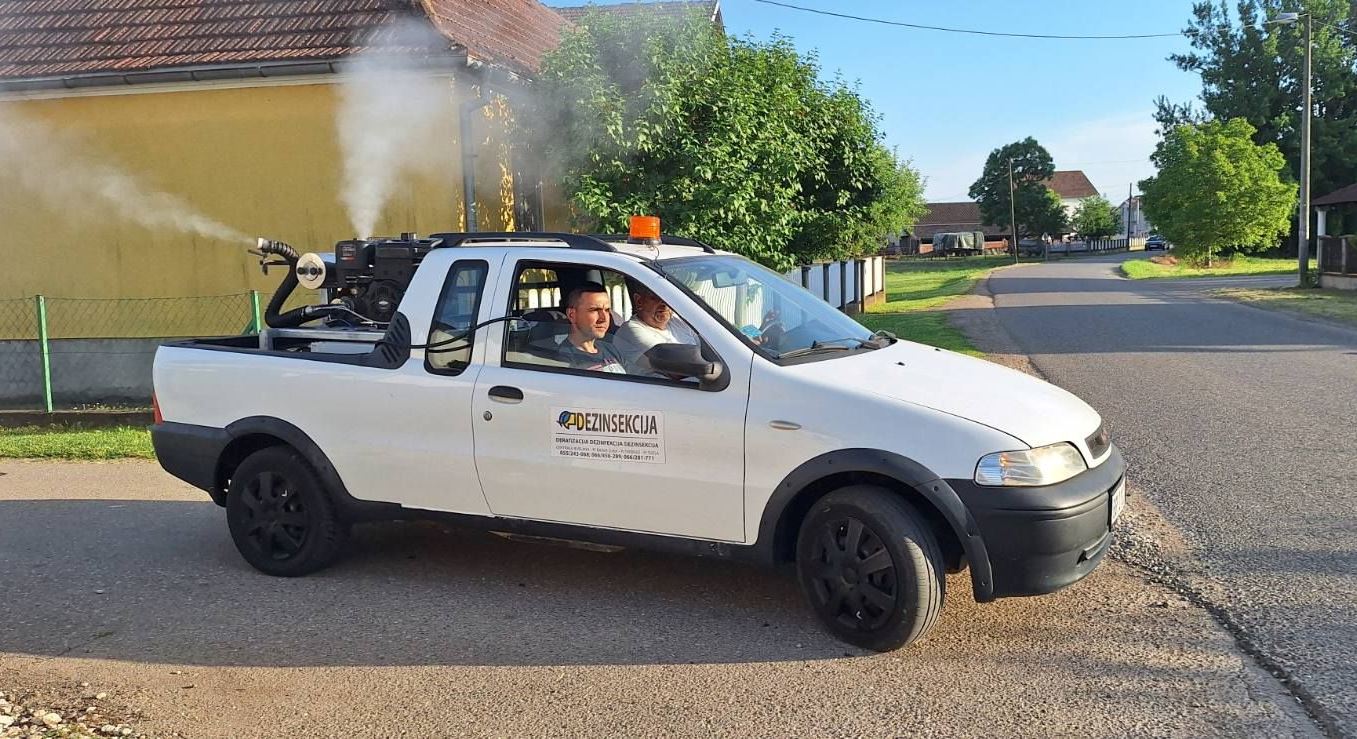 Raspored zaprašivanja komaraca za 17. maj 2025. godine
