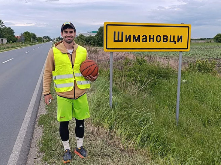 Aleksa sutra okončava humanitarni dribling do Beograda