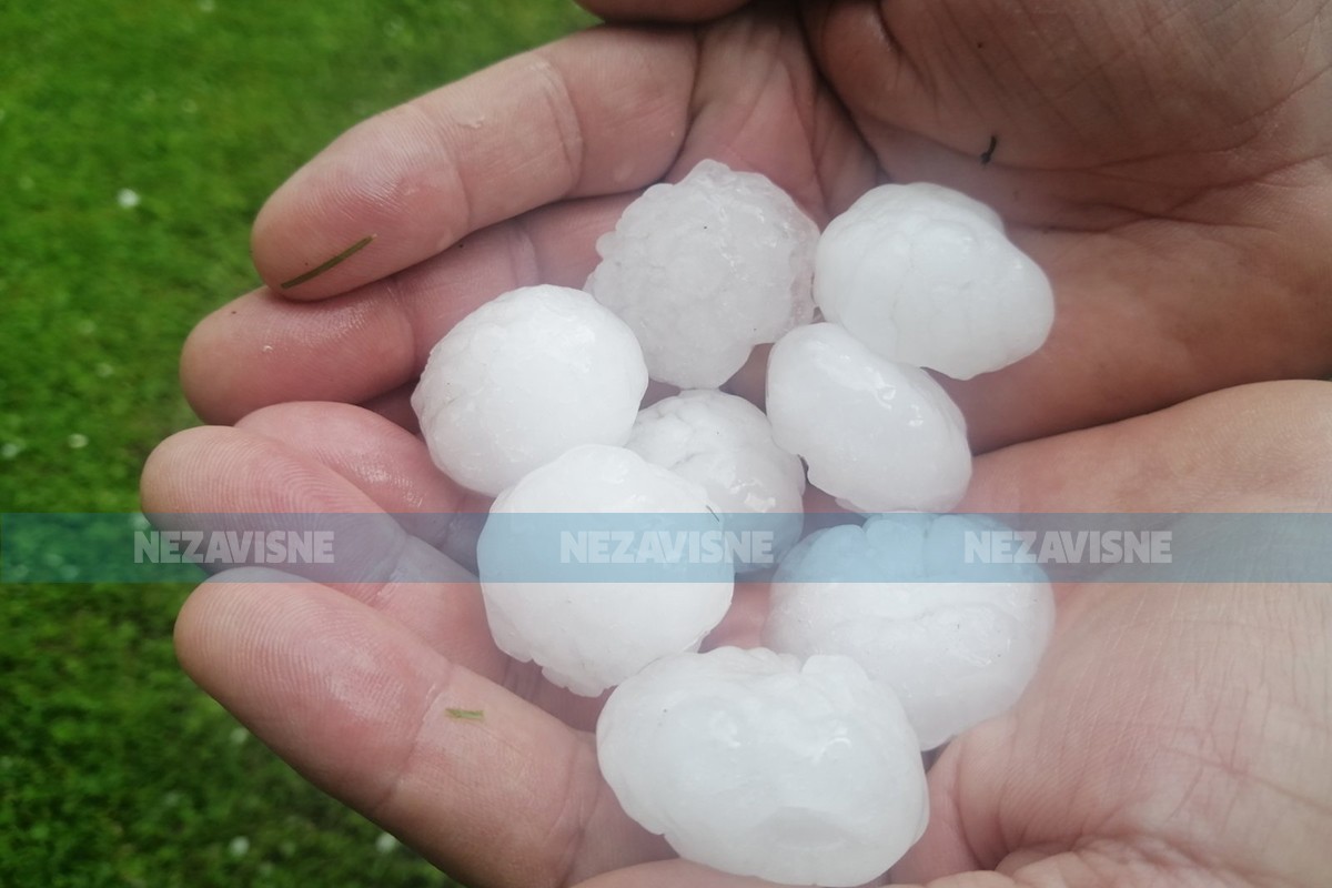 Snažno nevrijeme u Kozarskoj Dubici