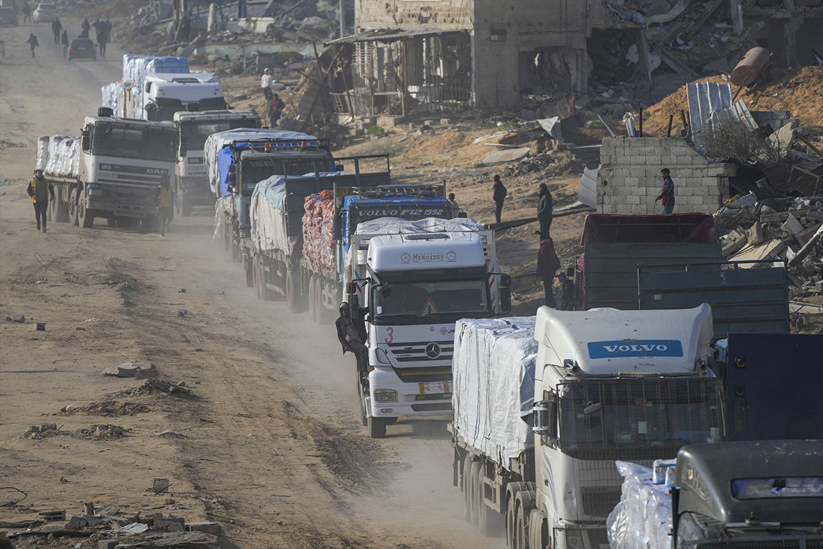 Nakon 81 dana blokade oko 90 kamiona humanitarne pomoći ušlo u Gazu 