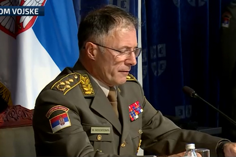 General Mojsilović: Non-pejper Francuske i Njemačke otežava poziciju Srpske