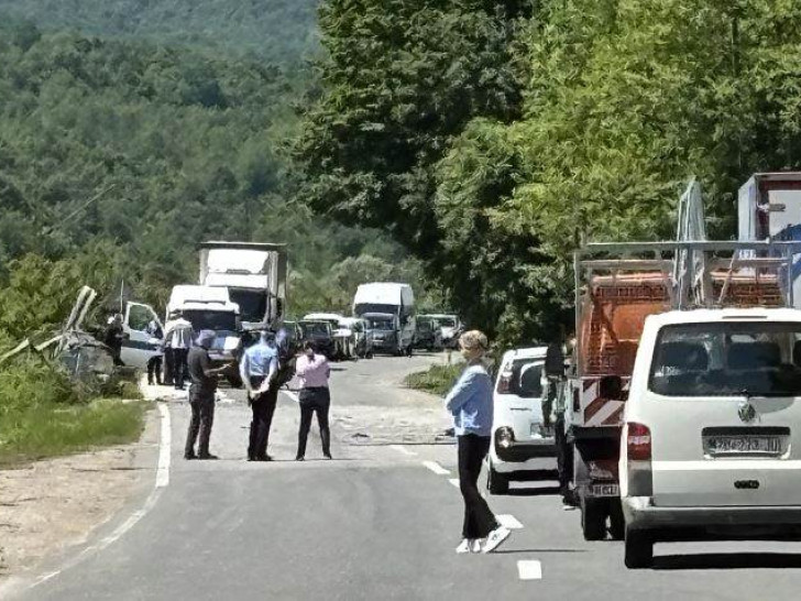 Teška saobraćajna nesreća na putu Prijedor-Novi Grad