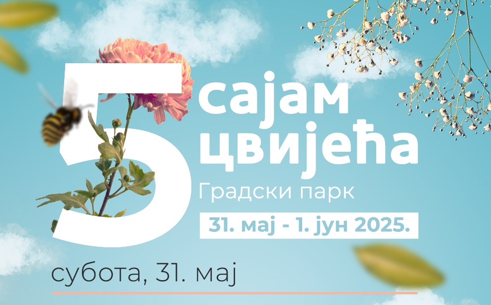 Sajam cvijeća za vikend u Gradskom parku