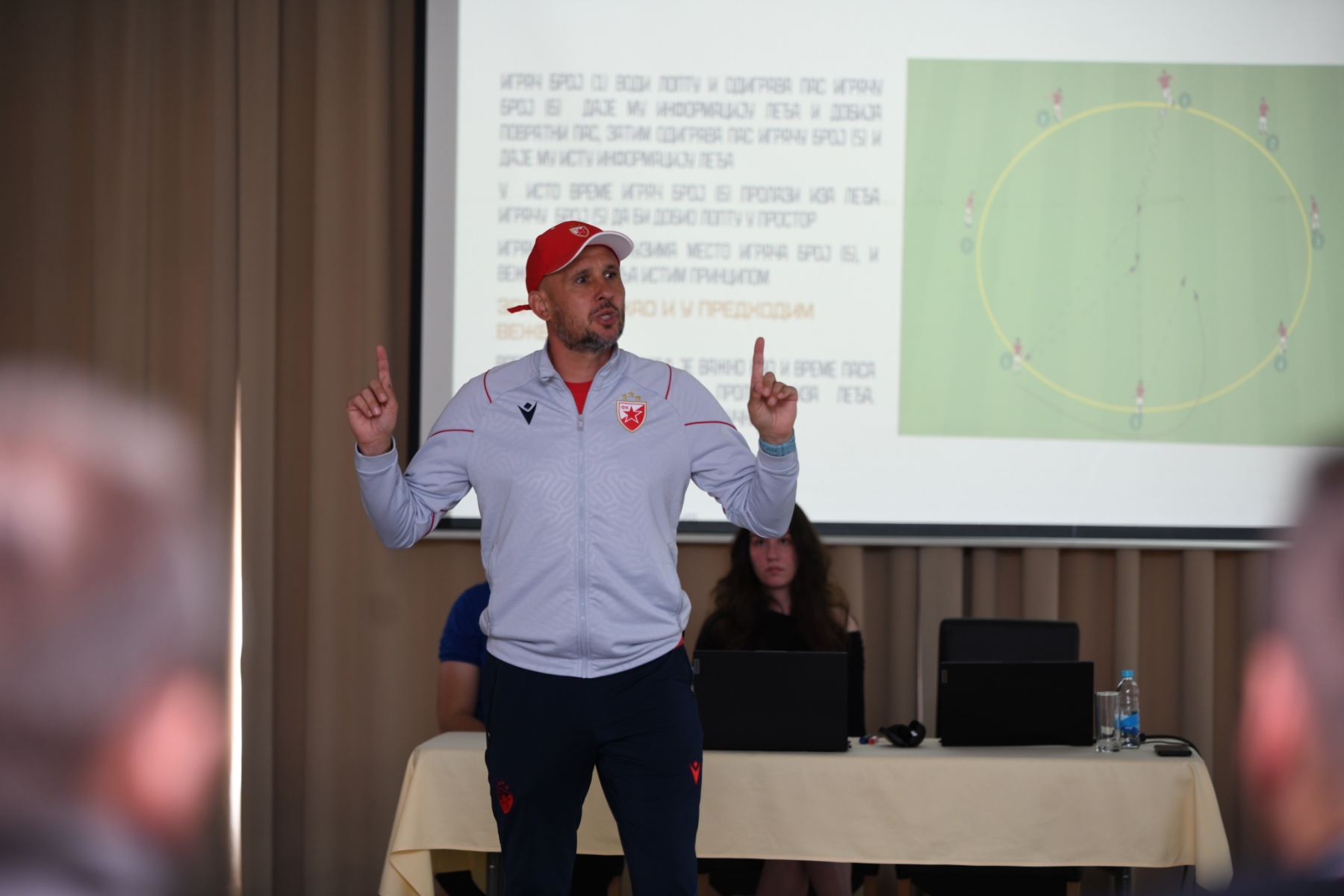 Održana edukacija trenera u organizaciji OFS Bijeljina i FK Crvena zvezda