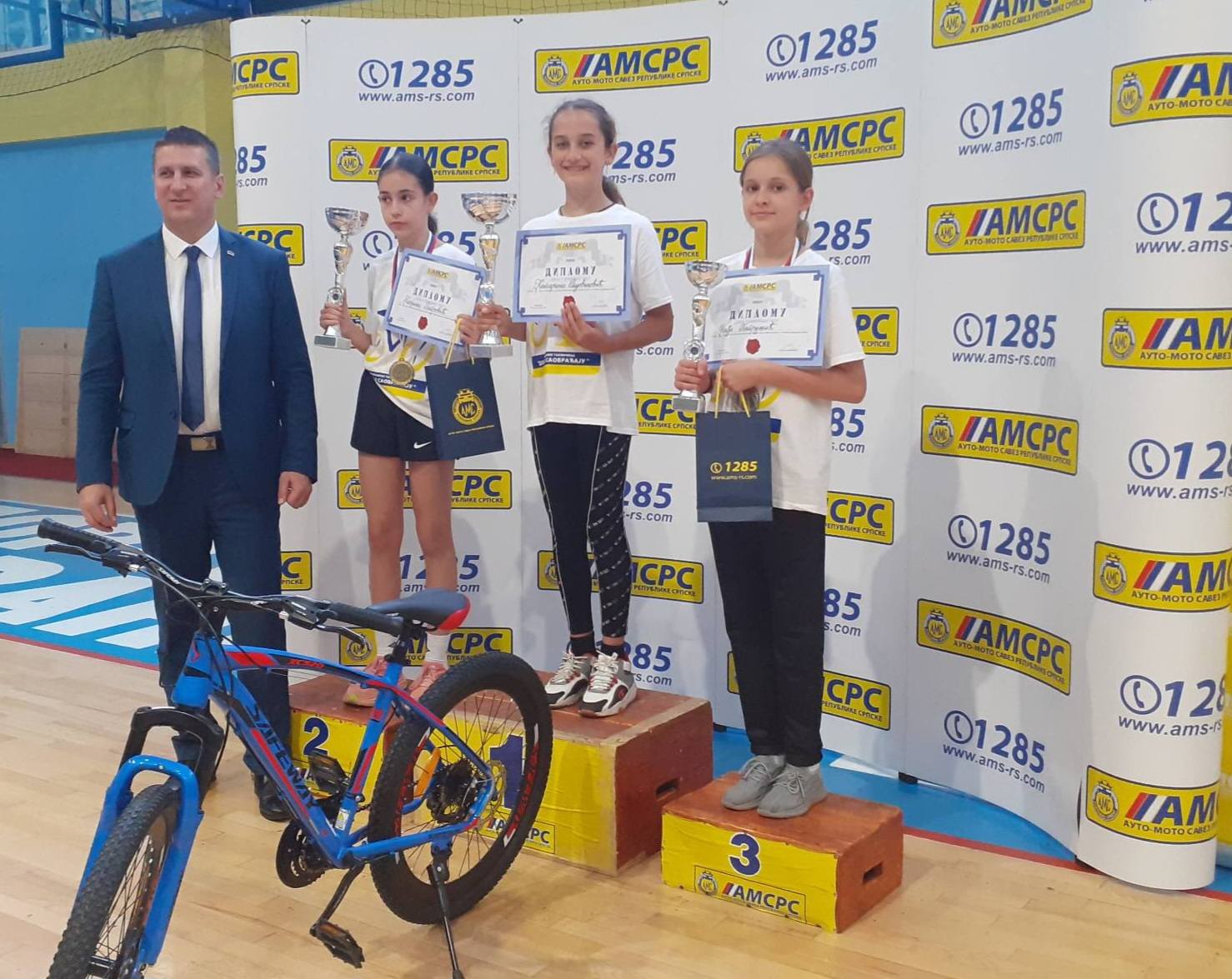 Katarina Radovanović iz Priboja najbolja u Republici u poznavanju saobraćajnih pravila