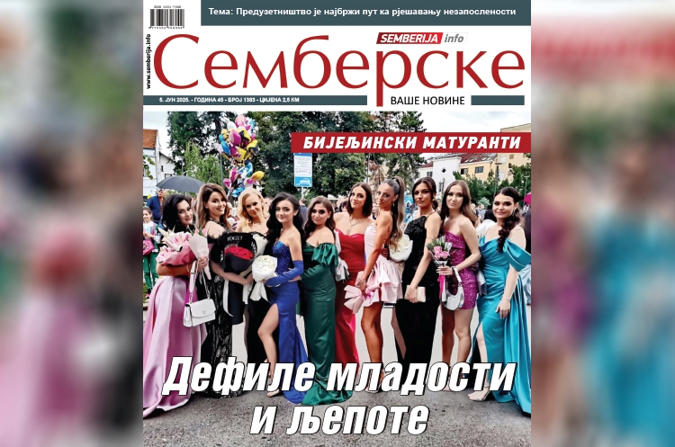 Na kioscima je novi broj "Semberskih novina"