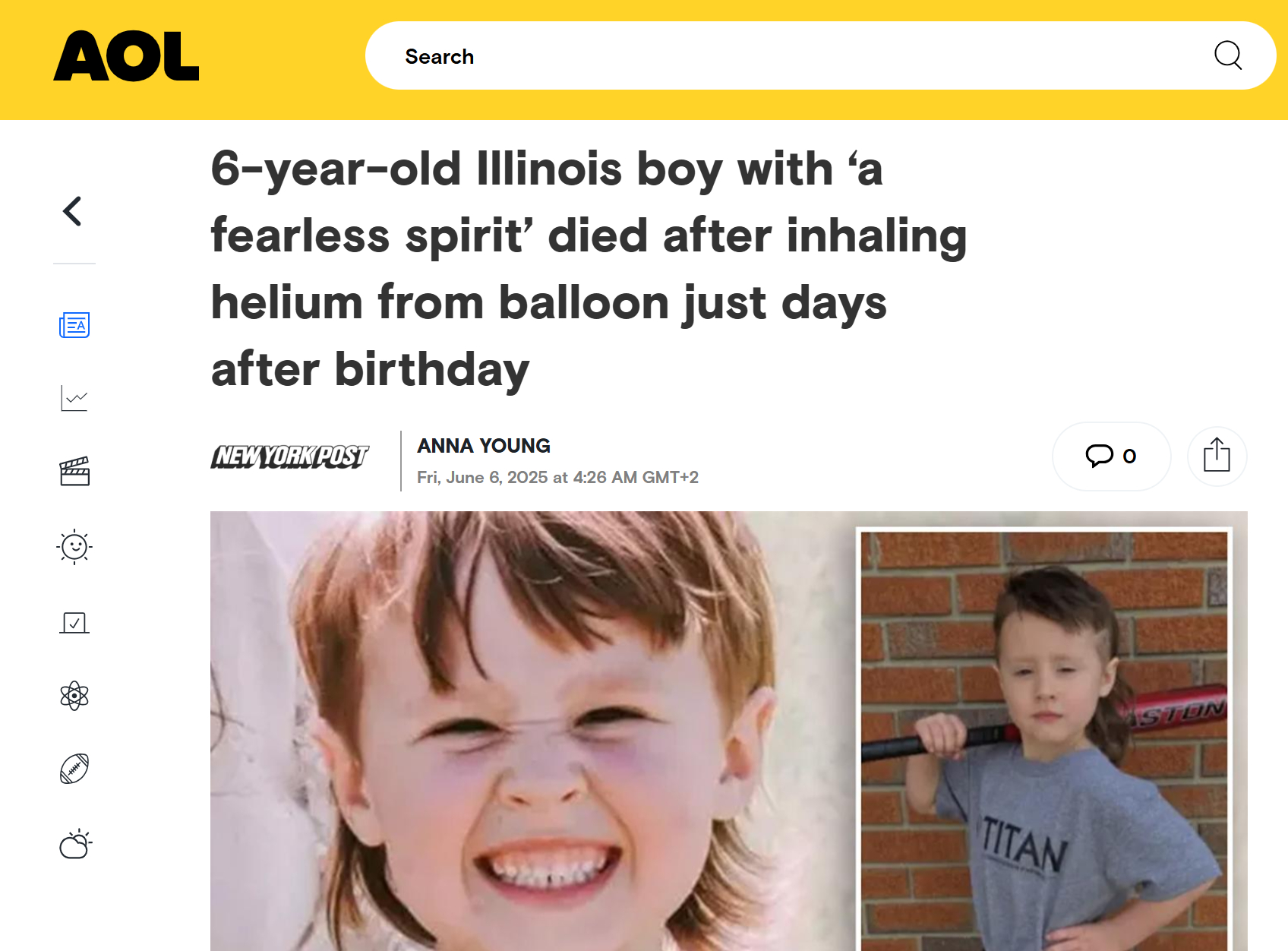 USA: Ljekari upozoravaju na opasnost helijuma nakon smrti šestogodišnjaka