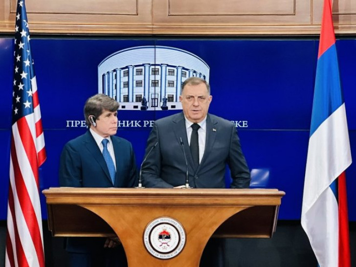 Dodik: Srpska poštuje SAD, Blagojević će da pomogne njeno repoziconiranje