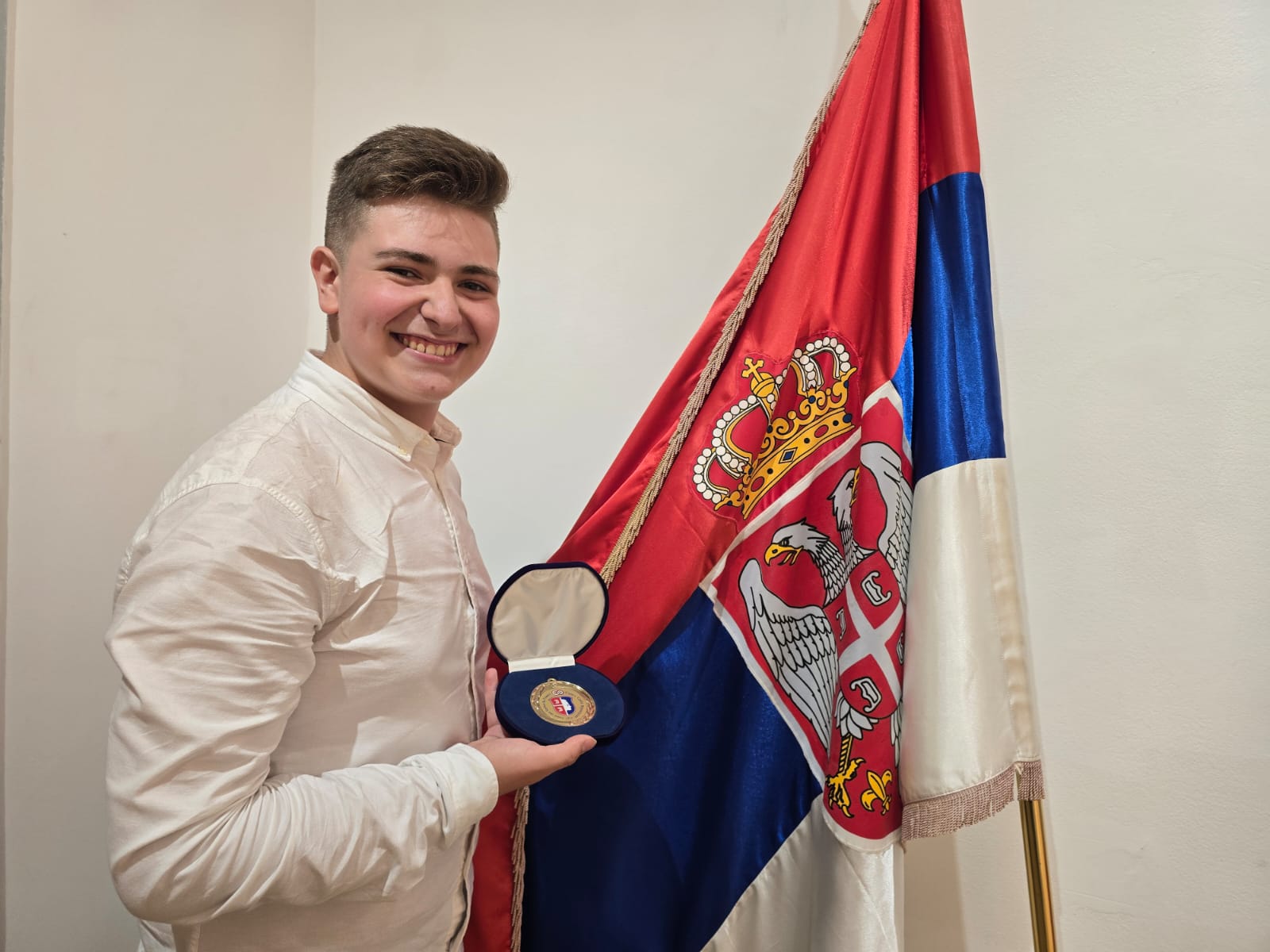 Zlatna značka za mladog virtuoza iz Bijeljine
