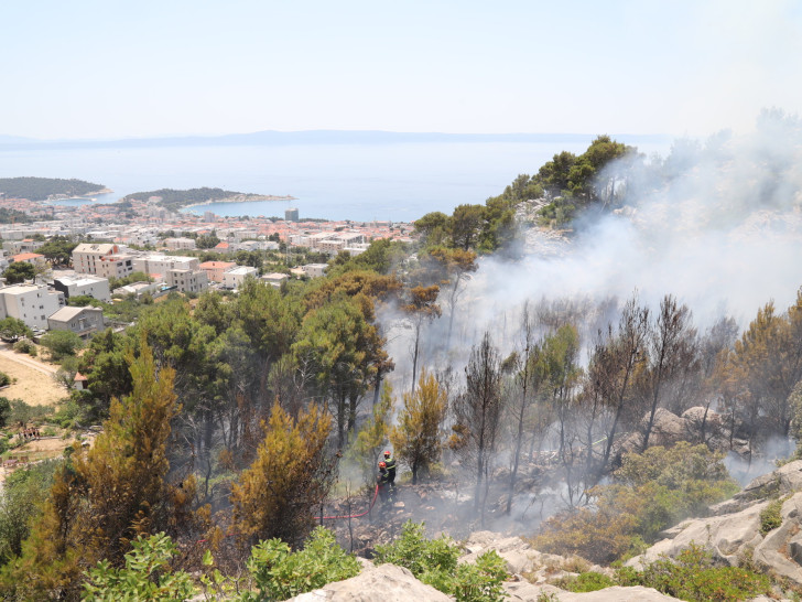 Hrvatska: Požar kod Makarske pod kontrolom