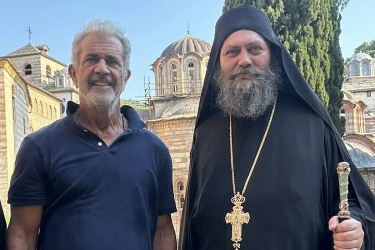 Mel Gibson u Hilandaru: Oskarovac na Svetoj Gori sa igumanom Metodijem