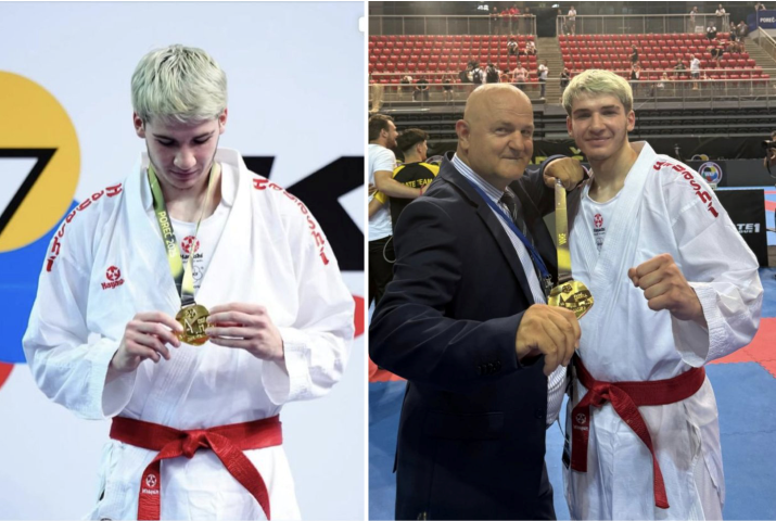 Svjetsko zlato stiže u Bijeljinu: Sinan Paljevac prvak svijeta u karateu!