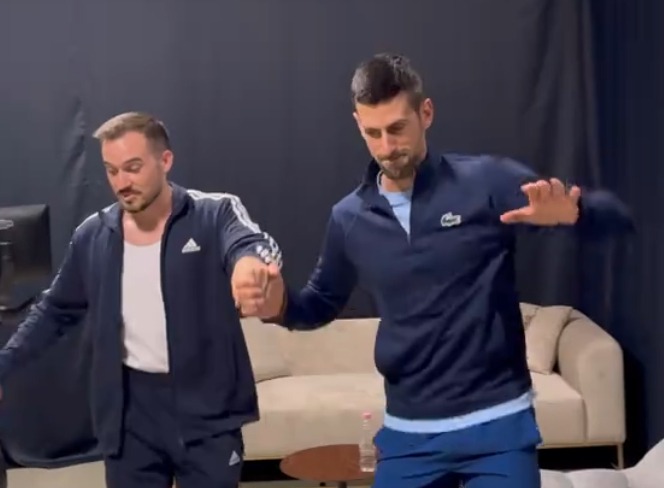 Đoković uz kolo vrši posljednje pripreme za Vimbldon (VIDEO)