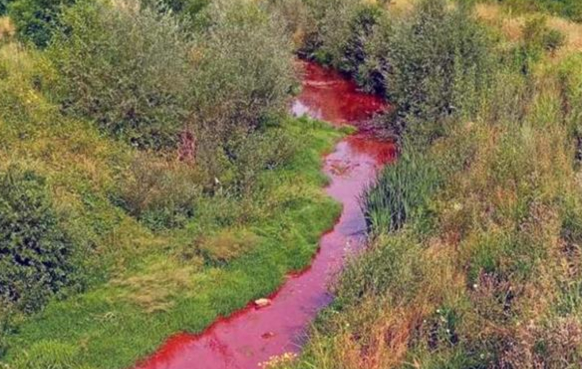 "Pukao dihtung": Crveni mulj obojio Sapnu, pritoku Drine