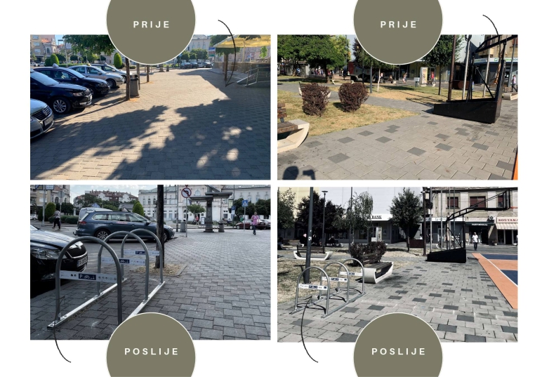 Bijeljina dobila moderne parkinge za bicikle, e-bicikle i romobile