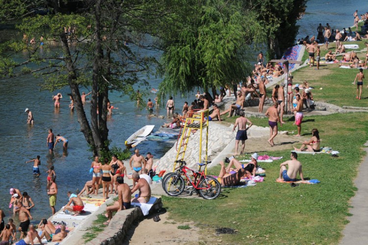 Ni na jednom od sedam kupališta u Banjaluci voda nije bezbjedna za kupanje