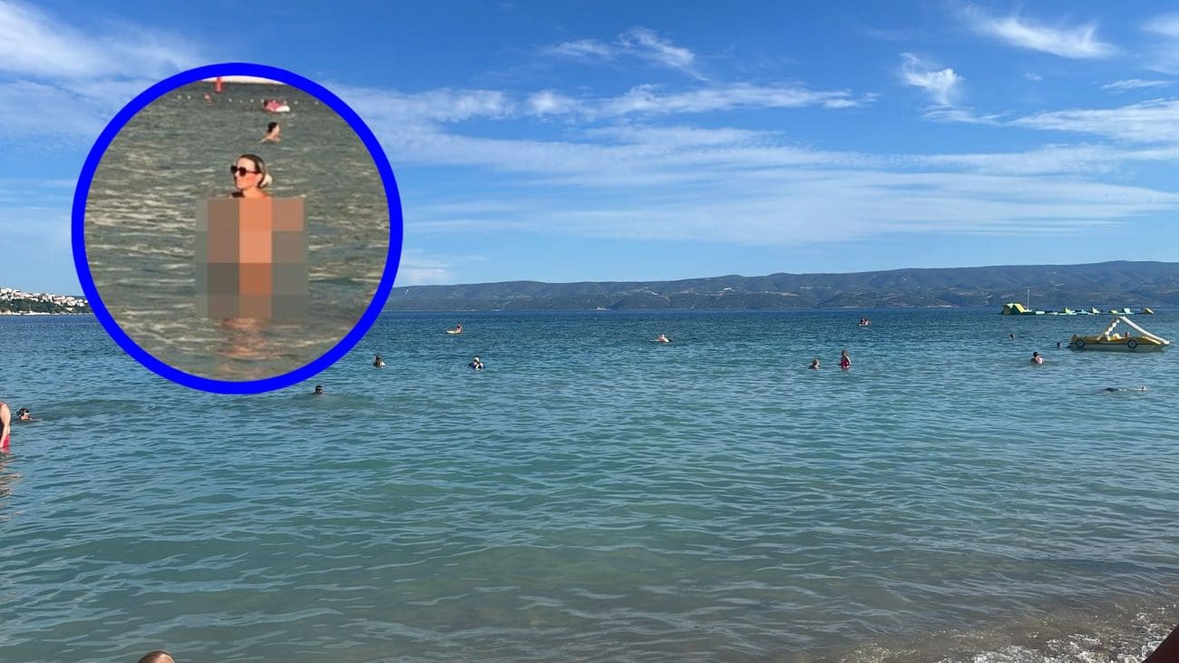Roditelji u zgroženi: Turistkinja u toplesu na plaži punoj djece