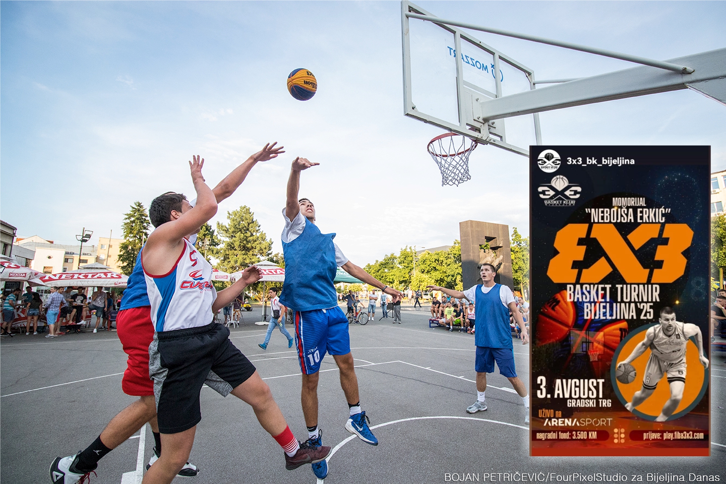 3X3 Bijeljina 2025 – Memorijalni turnir u čast Nebojše Erkića
