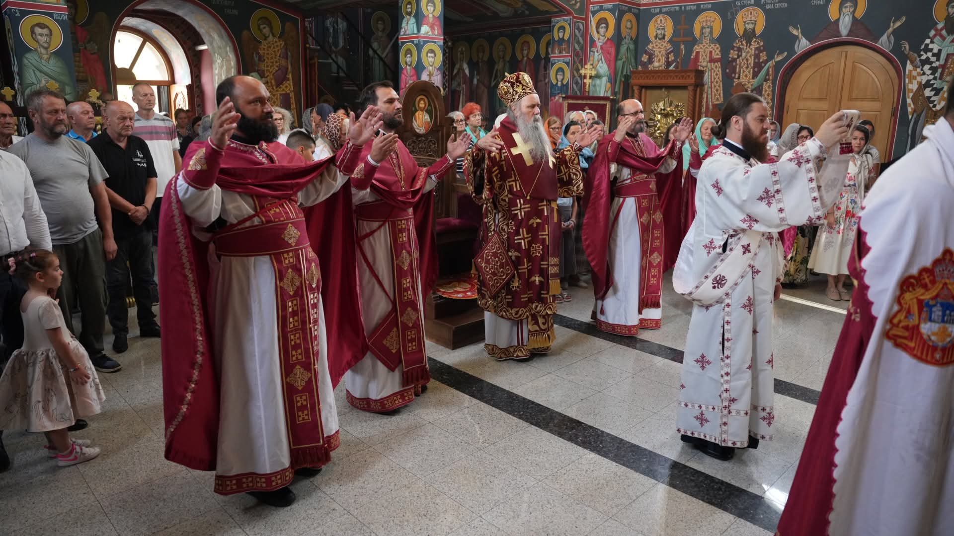 Slava hrama u Dragaljevcu