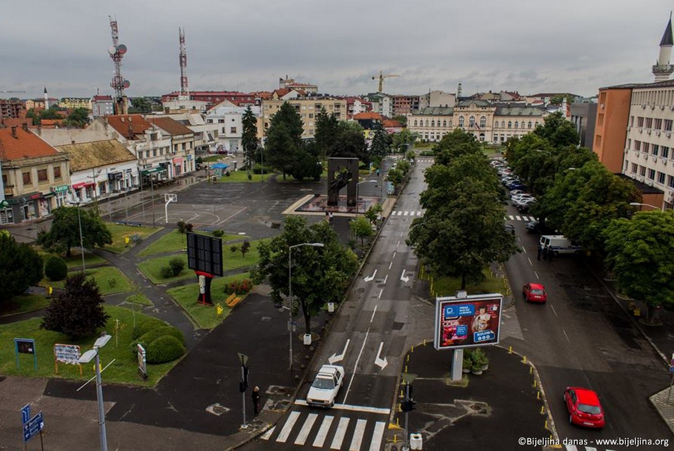 Bijeljina: Oblačno sa kišom