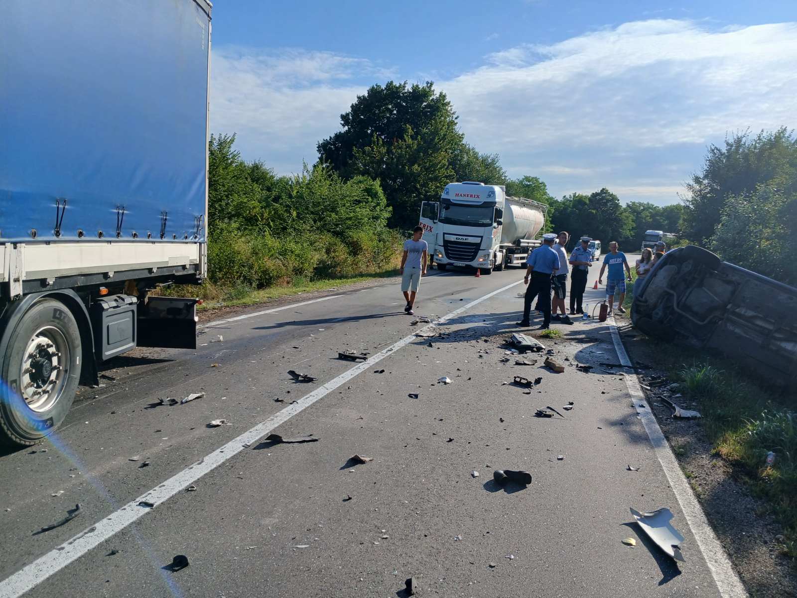 Udes u Ljeljenči, obustavljen saobraćaj