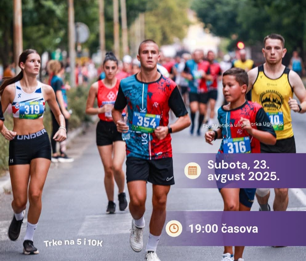 Festival sporta i druženja: Sutra u Ugljeviku Ulična atletska trka