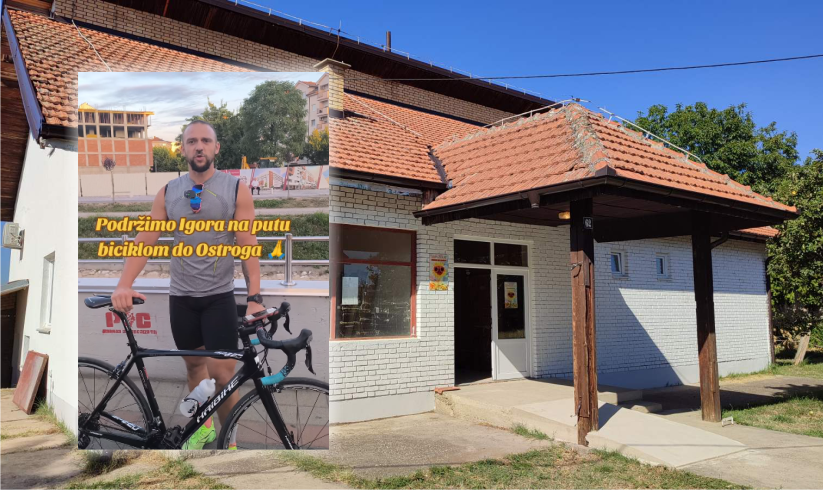 Iz Bijeljine biciklom do Ostroga za Suncokrete: Humanitarna misija fitnes trenera Igora Koprivice