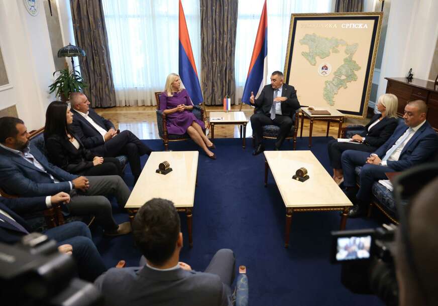 O novoj Vladi Srpske prvo sa SNSD: Minić započeo konsultacije sa predstavnicima političkih partija