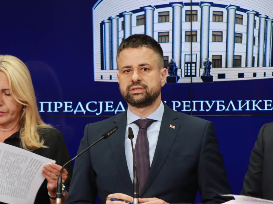 Amidžić: Neću potpisati finansiranje prijevremenih izbora u Srpskoj