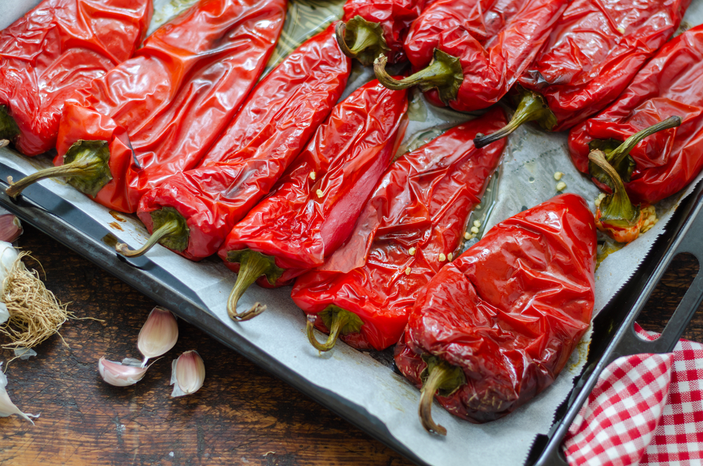Trikovi za brzo ljuštenje pečenih paprika