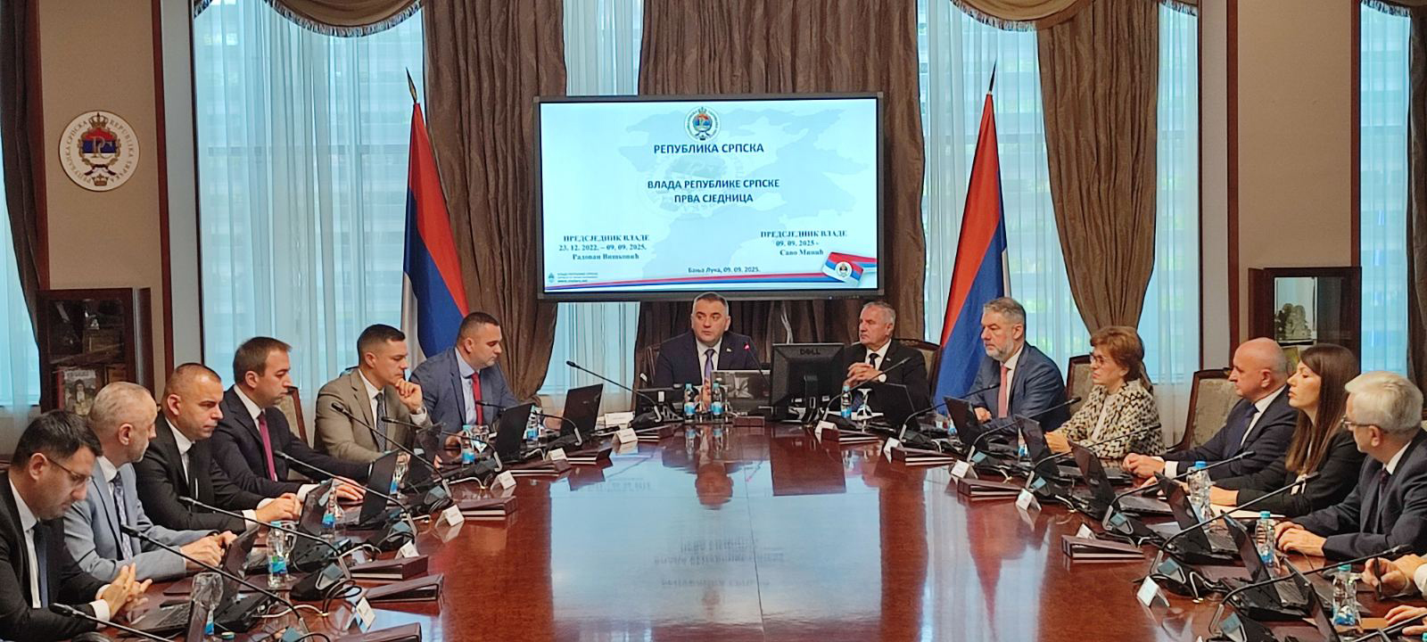 Počela konstitutivna sjednica Vlade