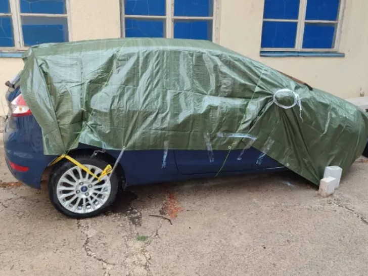 Vukanovićev automobil prevezen u krug PU Trebinje