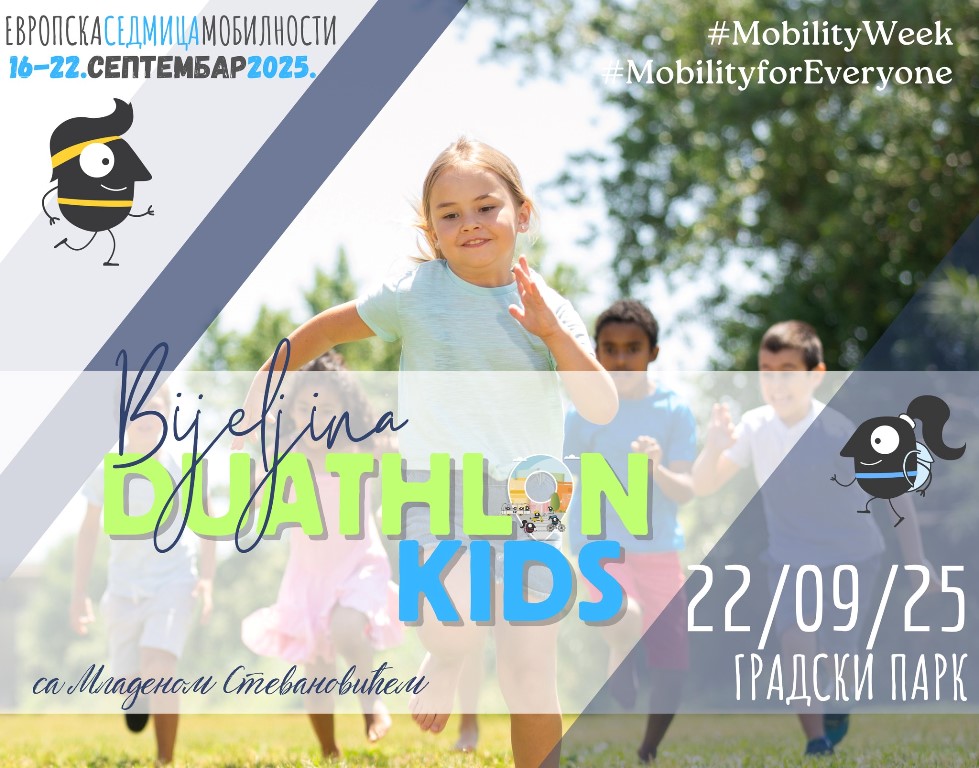 Bijeljina Duathlon KIDS: Sportski dan za najmlađe u Gradskom parku
