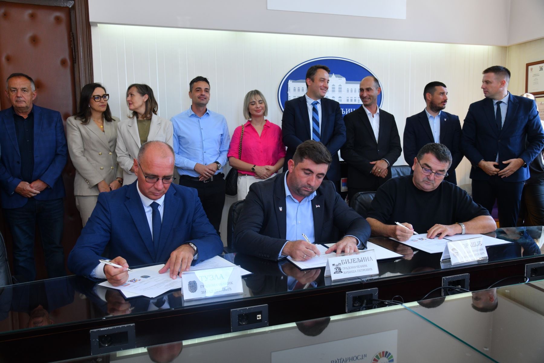 Gradonačelnici Bijeljine, Tuzle i Orašja potpisali Sporazum o saradnji tri grada
