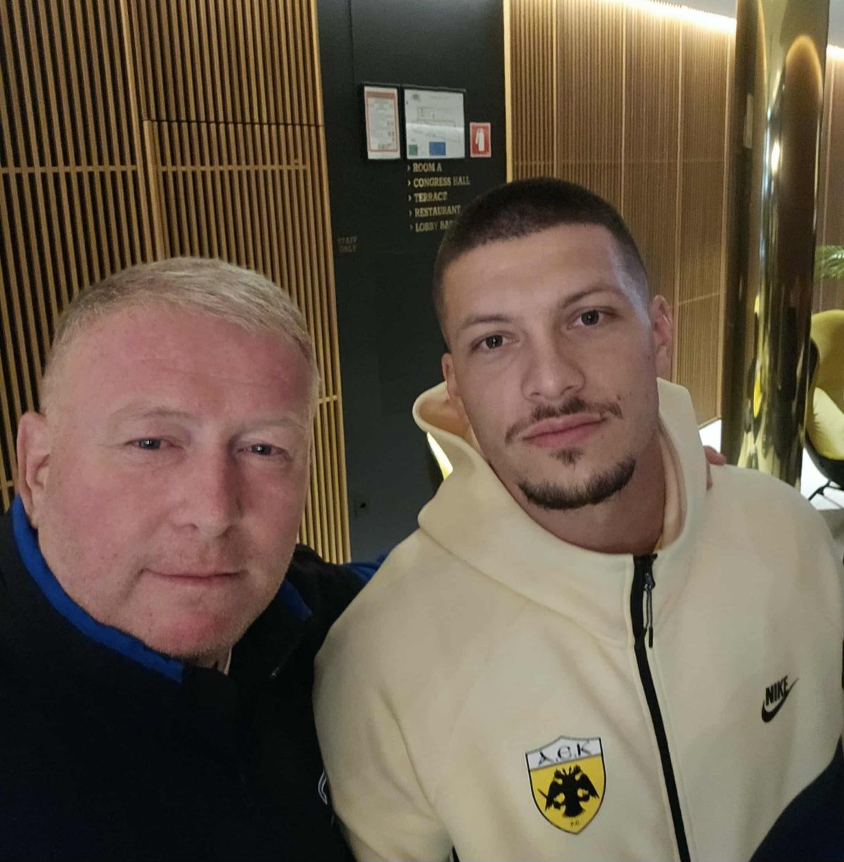 Slavni fudbaler Luka Jović u Celju: Uvijek podrška porodice i zavičaja 