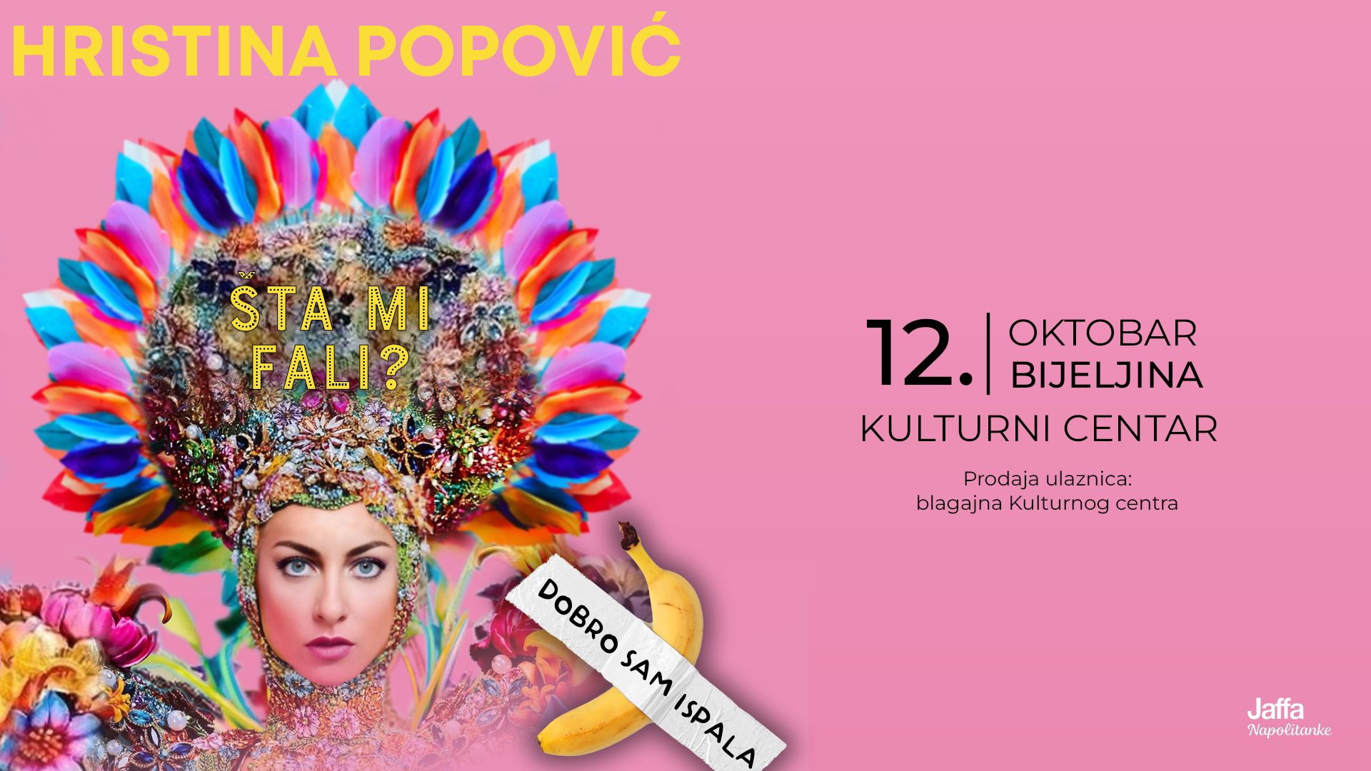 Hristina Popović u Centru za kulturu "Semberija"