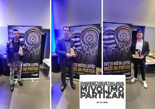 Bijeljinci učestvovali u obilježavanju 80 godina JSD "Partizan"
