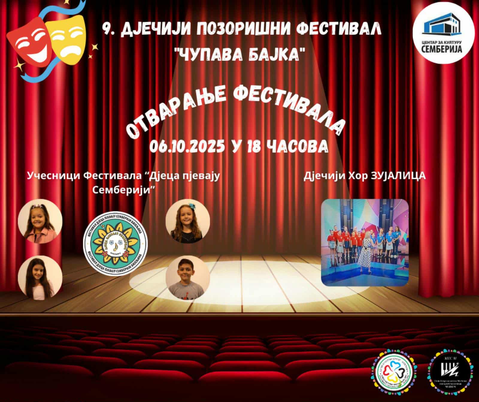 Bijeljina: Danas počinje Dječiji pozorišni festival "Čupava bajka"