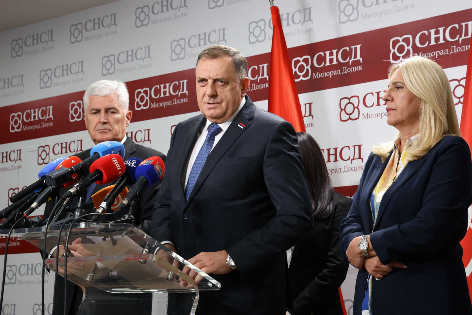 Dodik nakon sastanka sa Čovićem: Podijeliti FBiH na dva entiteta 