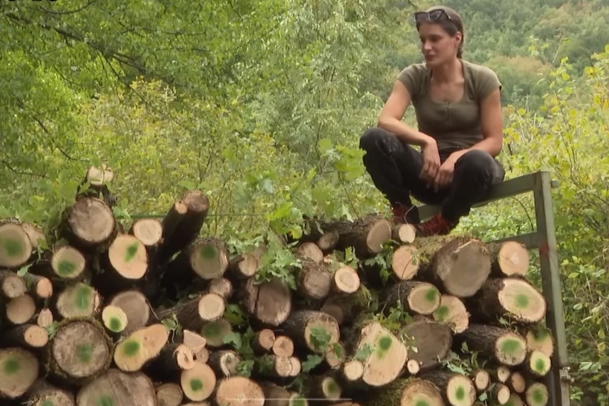 Sandra (27), siječe šumu, reže drva i traži momka koji kuva i pere (VIDEO)