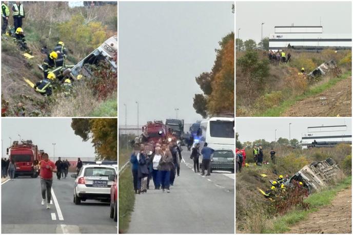 Sremska Mitrovica: U prevrtanju autobusa poginule dvije osobe